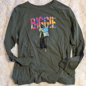 Old Navy Boys Long Sleeve Graphic Tee - Olive